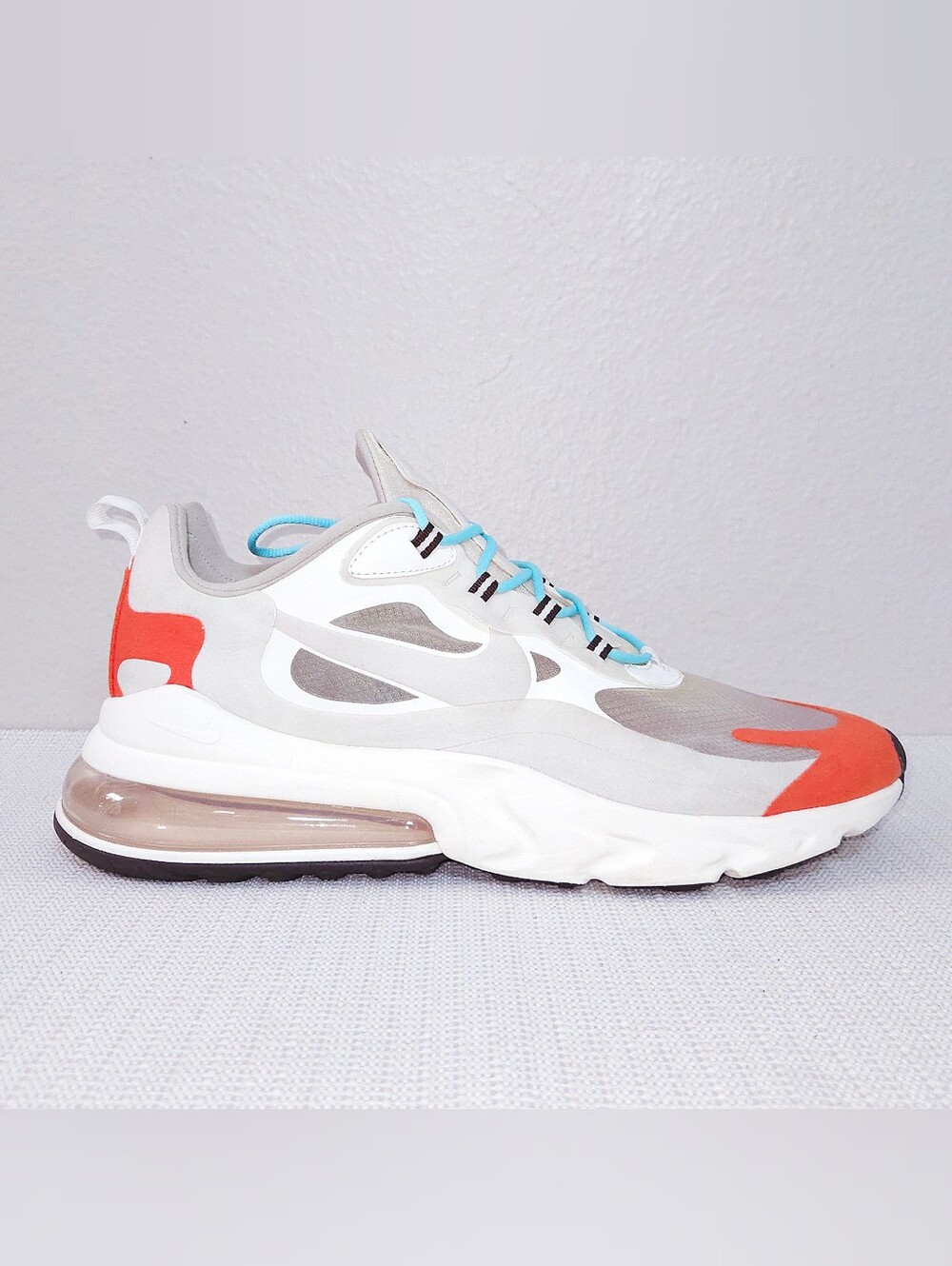 NIKE Air Max 270 REACT 'Mid Century Art' Men's US 14 Athletic Running Sneaker